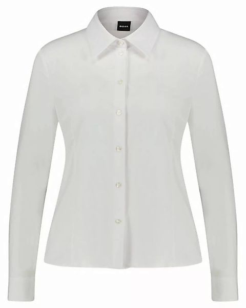 BOSS Klassische Bluse Damen Jerseybluse BOANNA Extra Slim Fit Langarm (1-tl günstig online kaufen