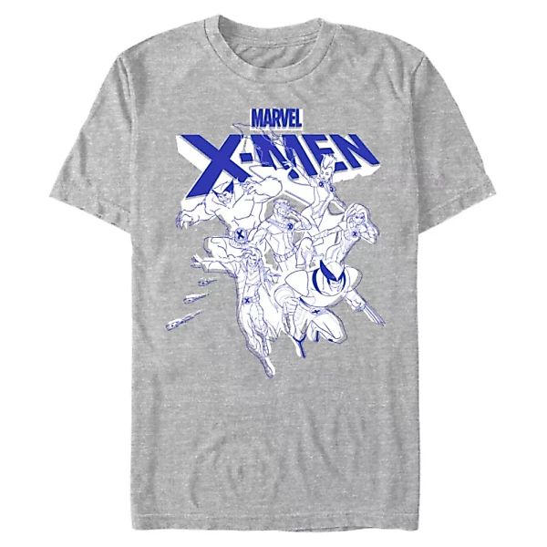 Marvel - X-Men - Gruppe Xmen offsets - Männer T-Shirt günstig online kaufen