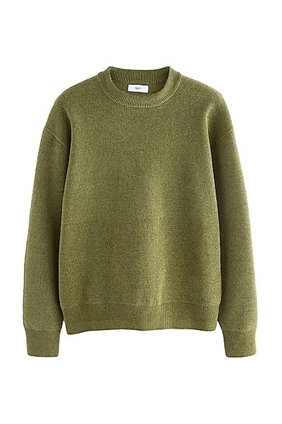 Next Rundhalspullover Relaxed Fit Rundhalspullover aus günstig online kaufen