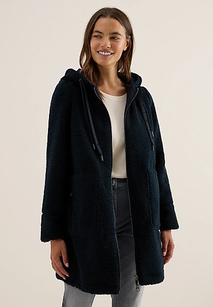 Cecil Fellimitatmantel mit Teddy-Futter und Teddy-Kapuze günstig online kaufen