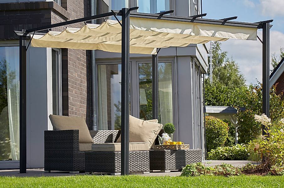 KONIFERA Pavillon Pergola "Tilos 4x3", Außenmaß günstig online kaufen