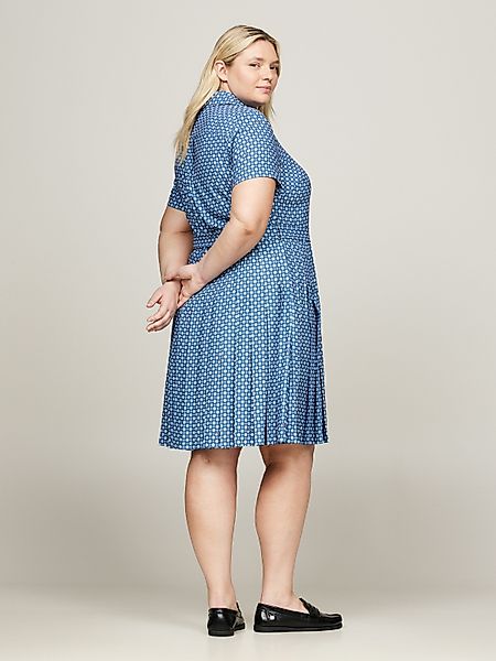 Tommy Hilfiger Curve Hemdblusenkleid CRV FOULARD günstig online kaufen