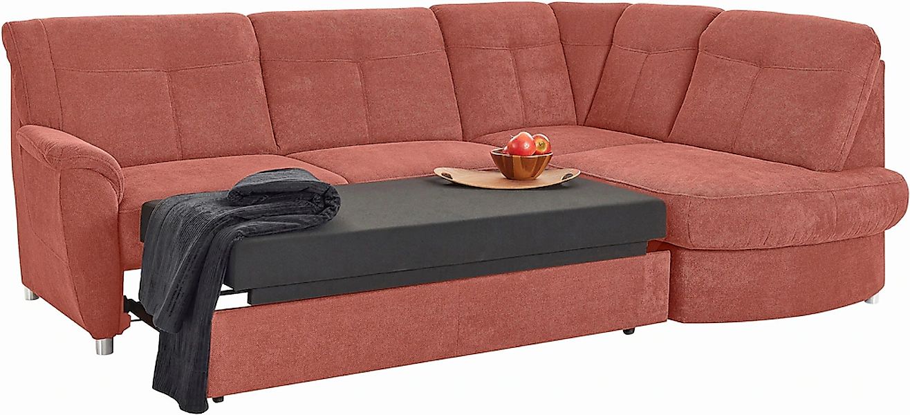 sit&more Ecksofa "Sonoma L-Form" wahlweise mit Bettfunktion und Bettkasten günstig online kaufen