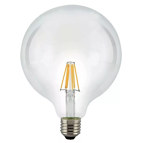 LED-Globelampe E27 8W 827 klar günstig online kaufen