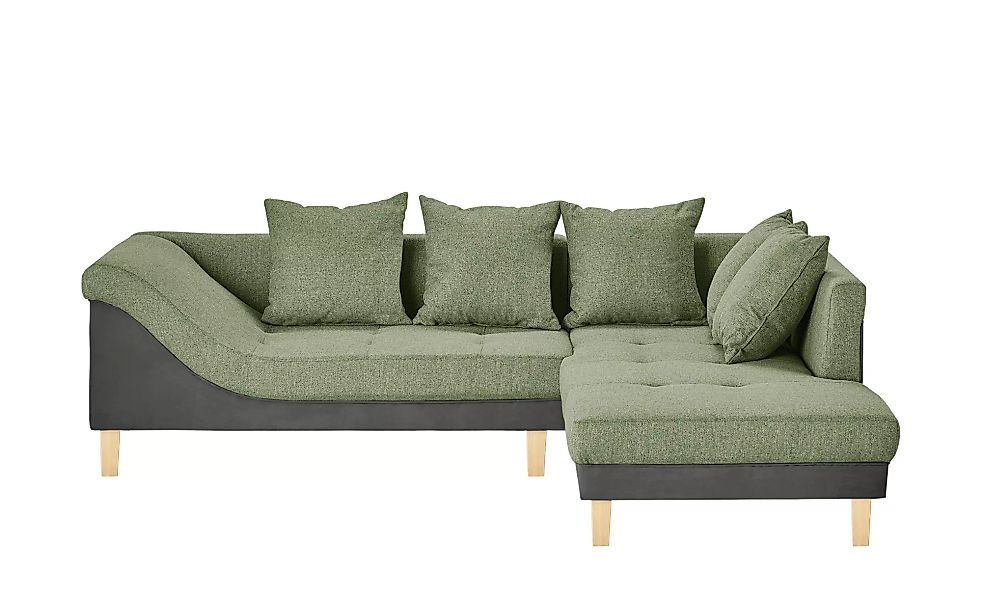 smart Ecksofa - grün - 86 cm - Polstermöbel > Sofas > Ecksofas - Möbel Kraf günstig online kaufen