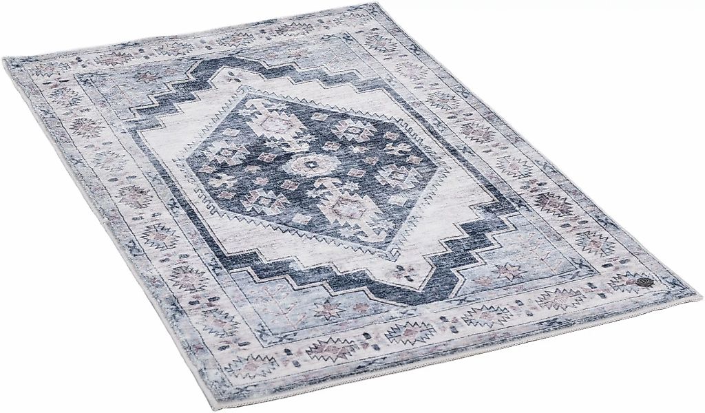 Tom Tailor Badteppich   Oriental ¦ grau ¦ Synthetik ¦ Maße (cm): B: 60 H: 0 günstig online kaufen