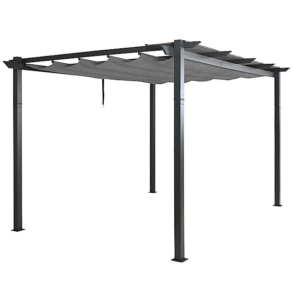 MCW Pergola N93 Grau 3x4m günstig online kaufen