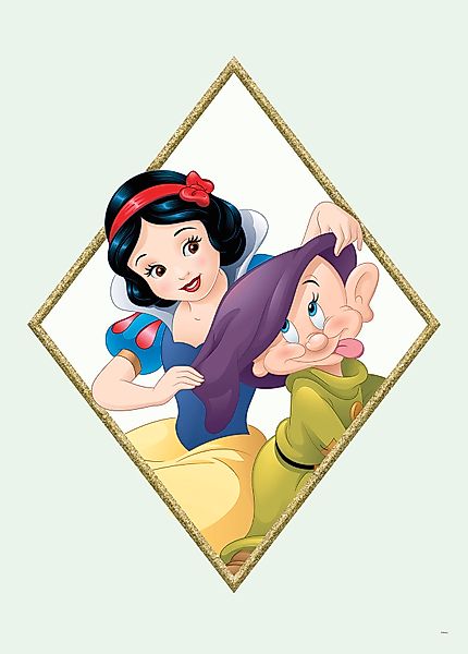 Komar Bild "Snow White & Dopey", Disney, (1 St.), Wandbild zur Dekoration i günstig online kaufen