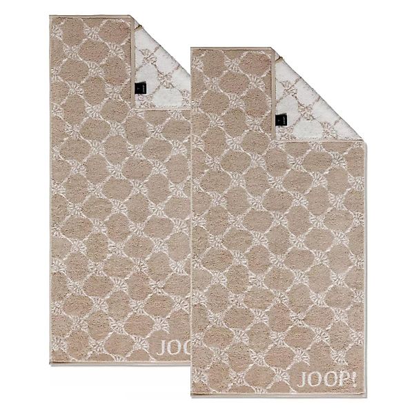 2 Stück Joop! Handtuch Cornflower 1611-30 Sand 50x100 günstig online kaufen