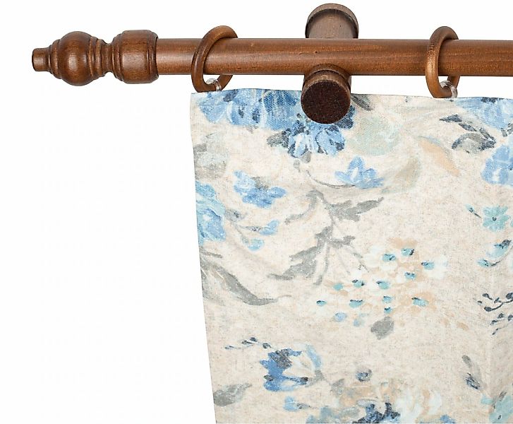 SN DECO GROUP Gardinenstange "Filigrano" 1 läufig-läufig Fixmaß 28 mm, Holz günstig online kaufen