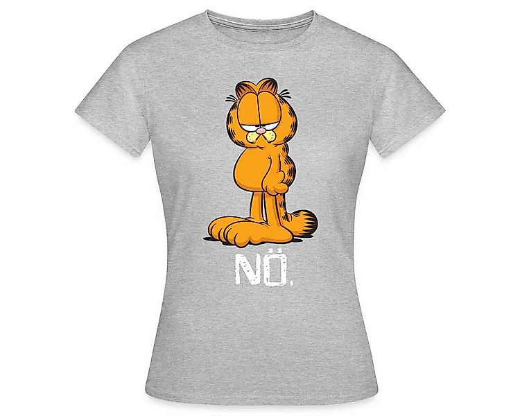 Spreadshirt T-Shirt Garfield Nö Nein Kein Bock Lustig Frauen T-Shirt (1-tlg günstig online kaufen