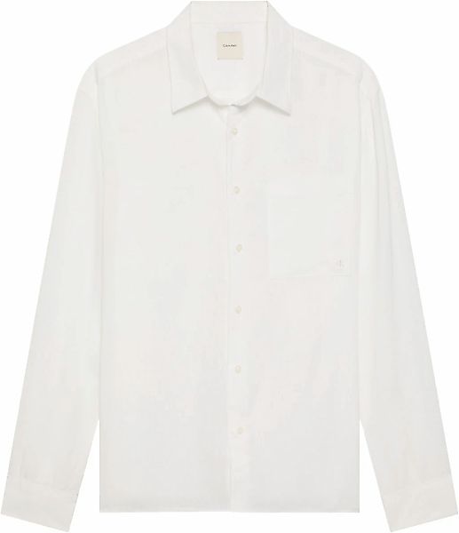 Calvin Klein Leinenhemd "SOLID LINEN CLASSIC" Kentkragen, Regular Fit, Lein günstig online kaufen