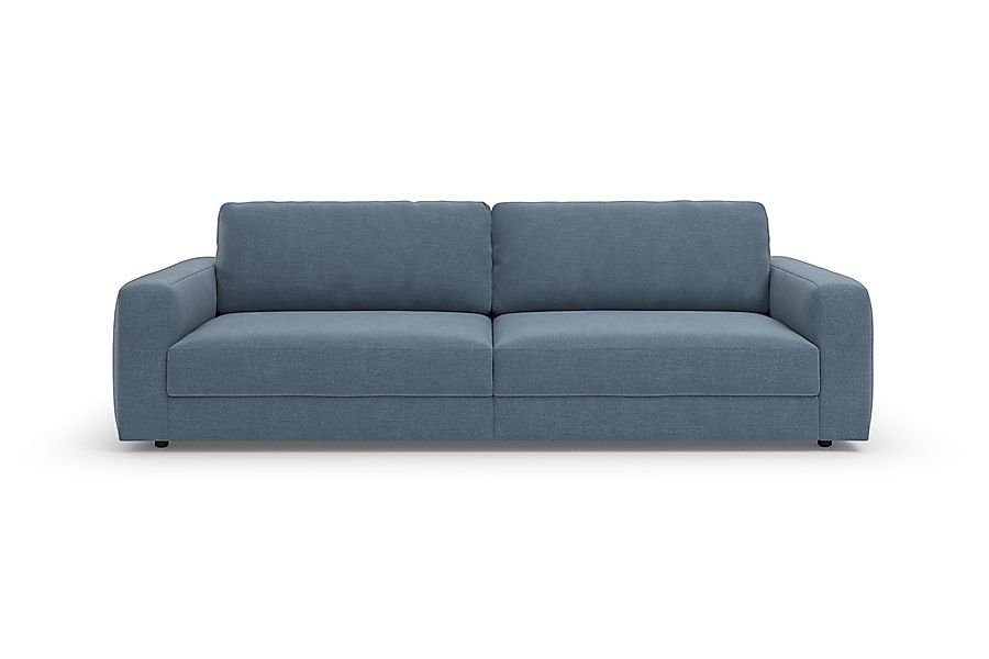 TRENDMANUFAKTUR Big-Sofa "Bourbon, Designsofa,", mit extra hohem Sitzkomfor günstig online kaufen