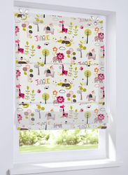 Kutti Raffrollo "Safari" mit Hakenaufhängung ohne Bohren freihängend Baumwo günstig online kaufen