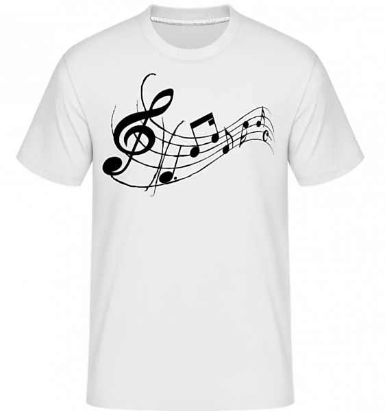 Music Notes Black · Shirtinator Männer T-Shirt günstig online kaufen