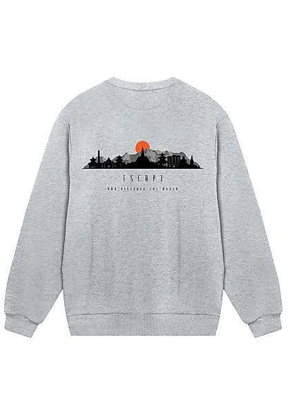 F4NT4STIC Sweatshirt "Escape Discover the World Asian Town", Premium Qualit günstig online kaufen