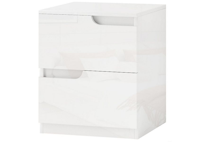 MC Star Nachtschrank Nachttisch mit 2 Schubladen, Beistelltisch für Wohnzim günstig online kaufen