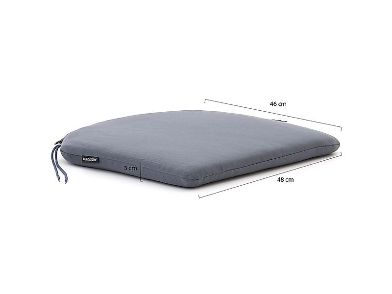 Madison Sitzkissens Schalenstuhl 48x46 cm Sitz günstig online kaufen