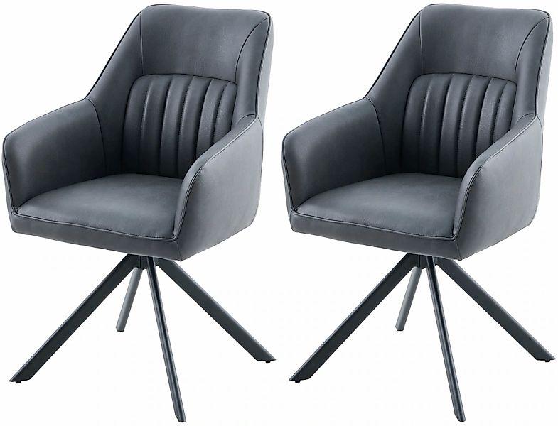 HELA Armlehnstuhl "POLINA" (Set) 2 Stk.4-Fuß, 360 drehbar, Ovalrohrgestell, günstig online kaufen