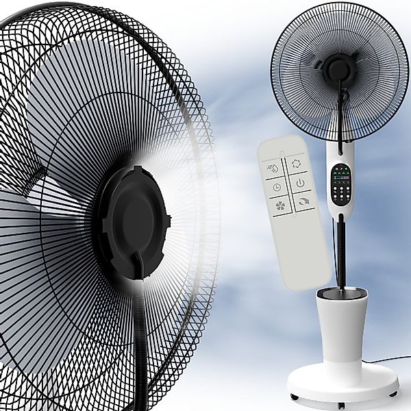aktimeo Standventilator Ventilator mit sanfter Luftbefeuchtung, günstig online kaufen