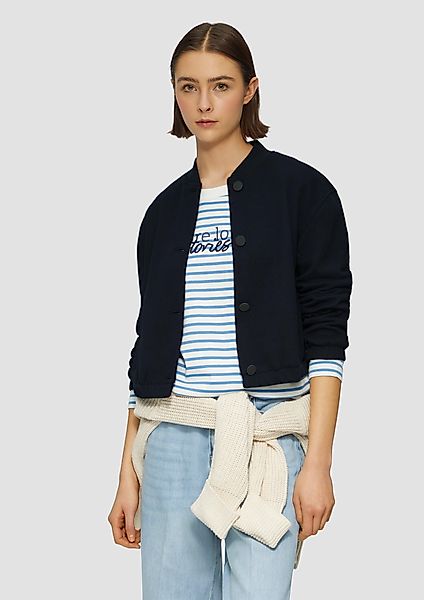 s.Oliver Funktionsjacke Strukturierter Blouson im Relaxed günstig online kaufen