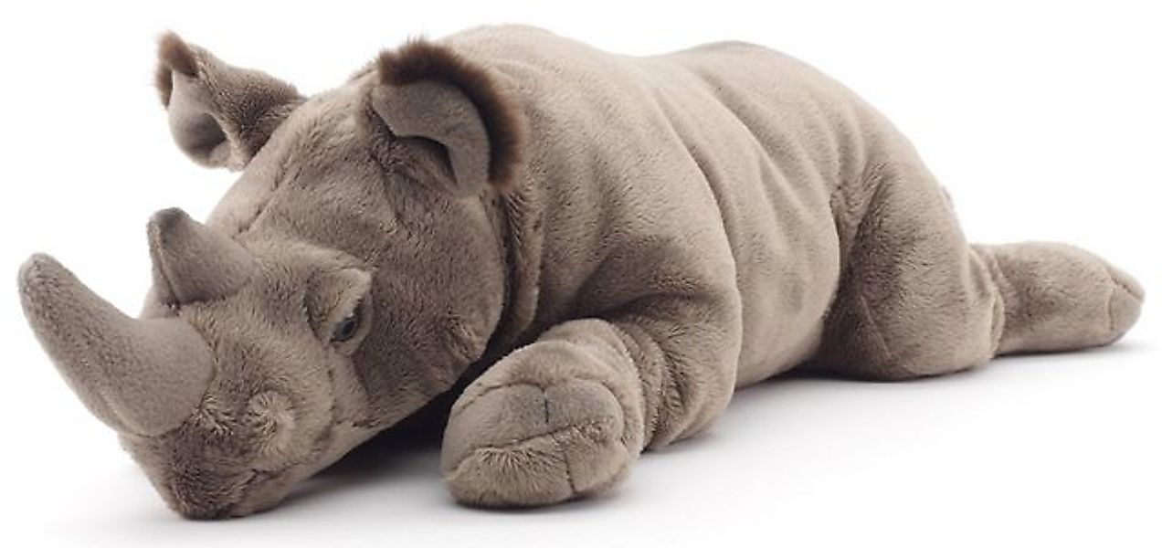 Uni-Toys Kuscheltier Nashorn groß, liegend - 54 cm (Länge) - Plüsch-Rhino - günstig online kaufen