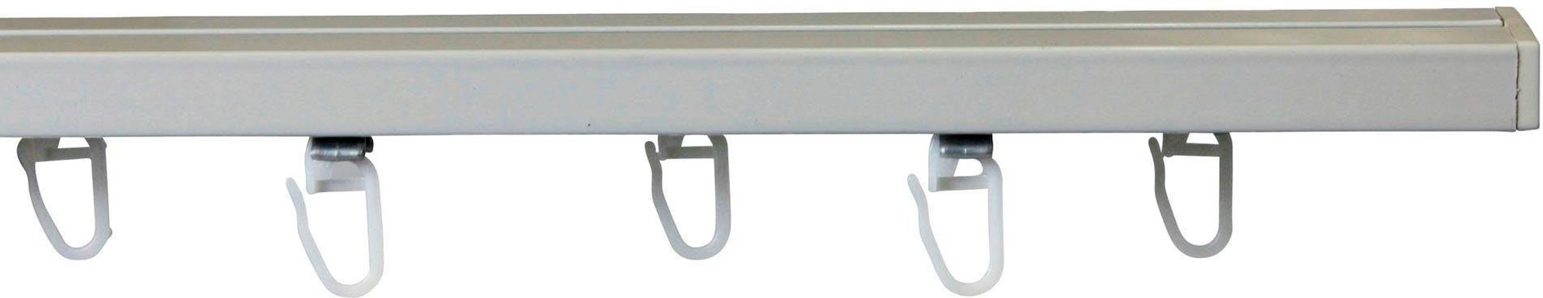 GARESA Gardinenschiene "101" 2 läufig-läufig Wunschmaßlänge Innenlaufprofil günstig online kaufen