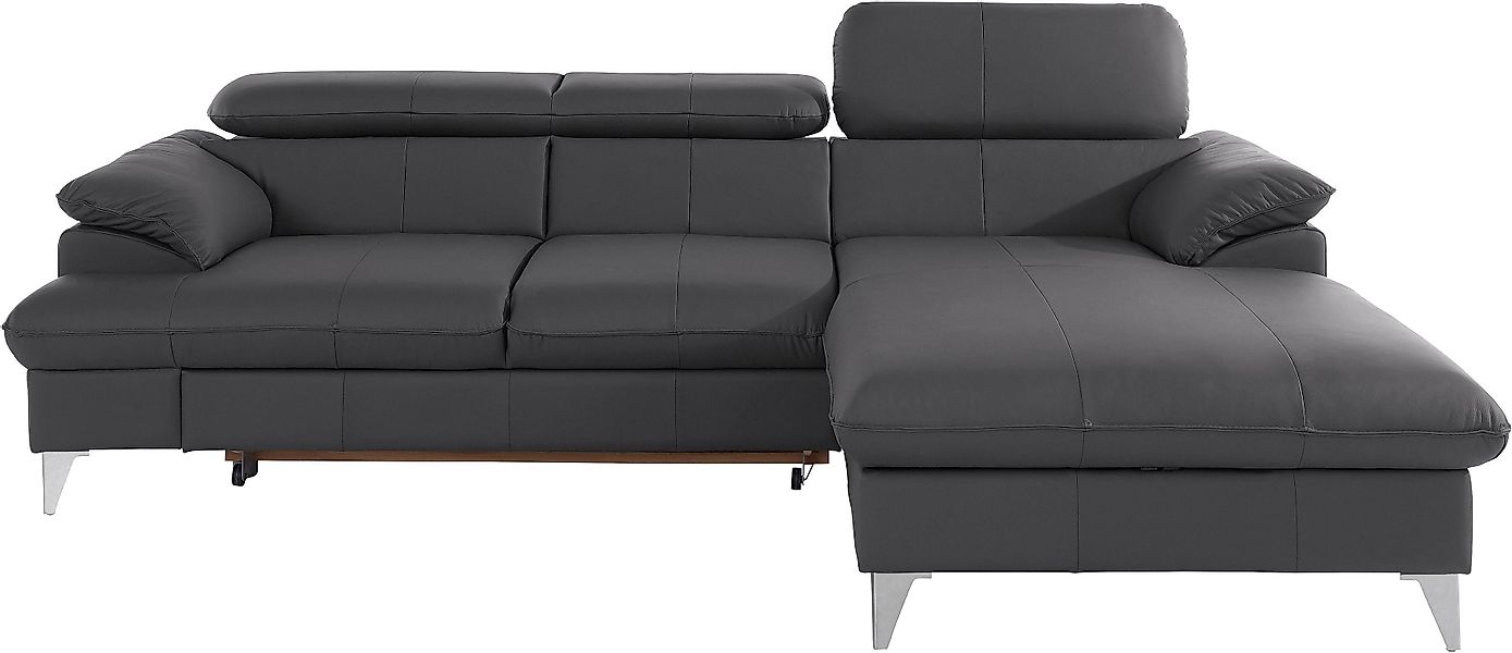 COTTA Ecksofa Caluso L-Form, mit Kopfteilverstellung, günstig online kaufen