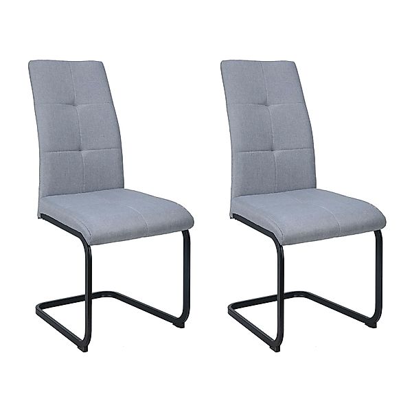 OTTO home Esszimmerstuhl »Calgoty« () 2 Stk.Freischwinger, gepolsterte Rück günstig online kaufen