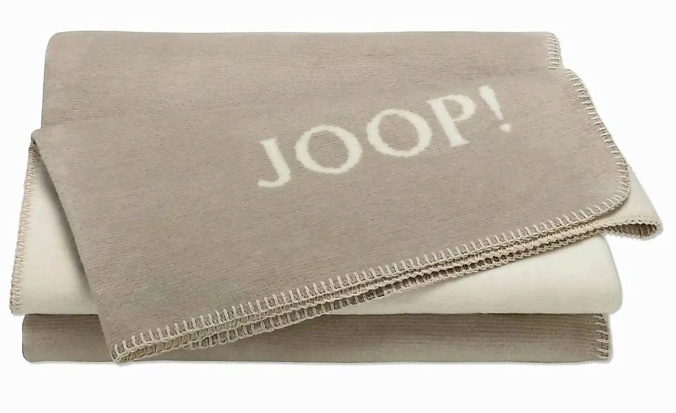 JOOP! Wohndecke Melange Doubleface   ¦ grau ¦ Baumwollmischgewebe ¦ Maße (c günstig online kaufen