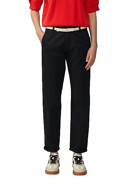 s.Oliver Stoffhose Chino mit geflochtenem Gürtel günstig online kaufen