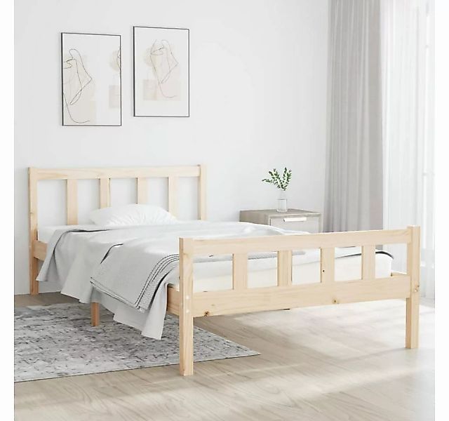 vidaXL Bett Massivholzbett 100x200 cm günstig online kaufen