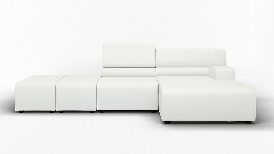 Egoitaliano Ecksofa »Babouche, Designsofa mit außergewöhnlichem Sitzkomfort günstig online kaufen