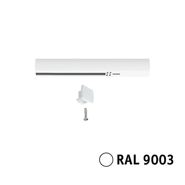 Paulmann "URail Einspeisung Ende 161x18mm max. 1000W Signalweiß" günstig online kaufen