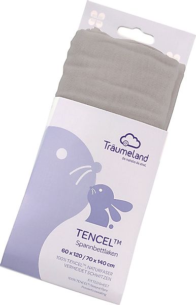 Träumeland Bettlaken hochwertiges Spannbetttuch aus Tencel®, günstig online kaufen