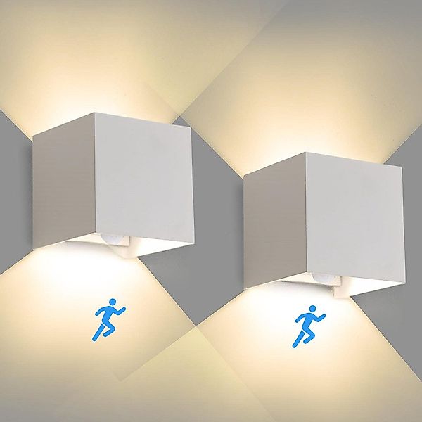 WILGOON LED Wandleuchte 7W LED Wandleuchte günstig online kaufen