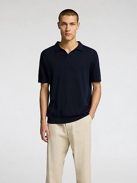 SELECTED HOMME Poloshirt - gestricktes Poloshirt kurzarm - Trend günstig online kaufen