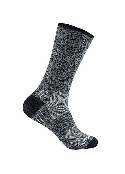 Wrightsock Wandersocken Crew Adventure (warm, gepolstertes Fußbett) grau/sc günstig online kaufen