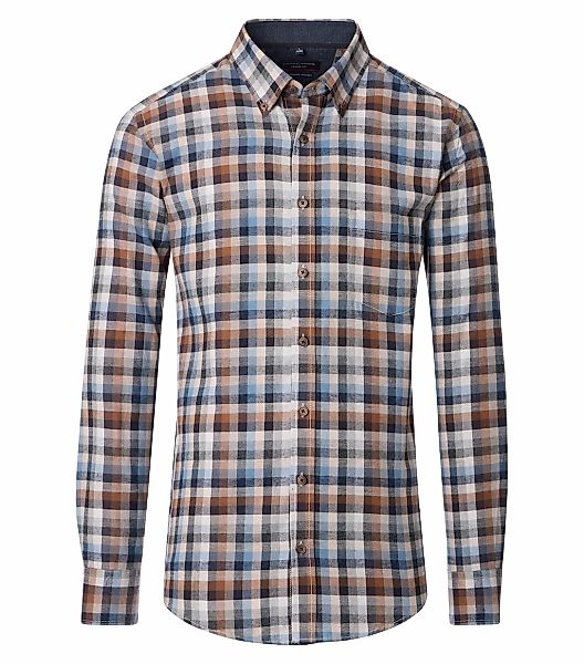 CASAMODA Flanellhemd "CASAMODA Flanellhemd kariert" günstig online kaufen
