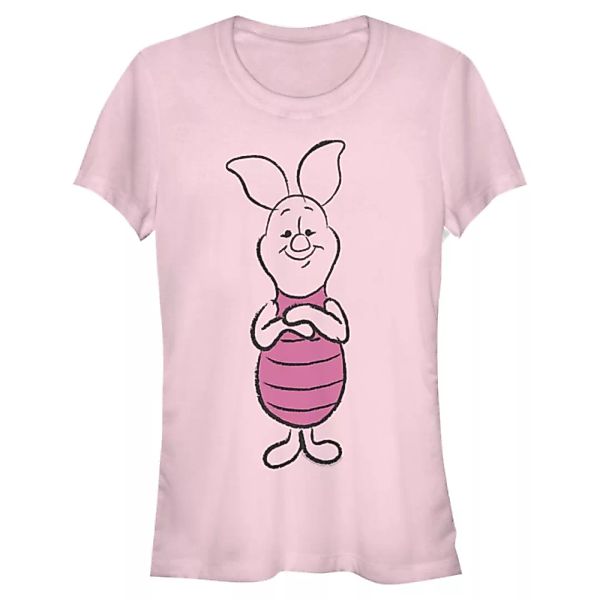 Disney - Winnie Puuh - Piglet Basic Sketch - Frauen T-Shirt günstig online kaufen