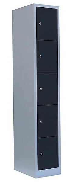 Steelboxx Fächerschrank Schließfachschrank Wertfachschrank Spind 5 Fächer ( günstig online kaufen