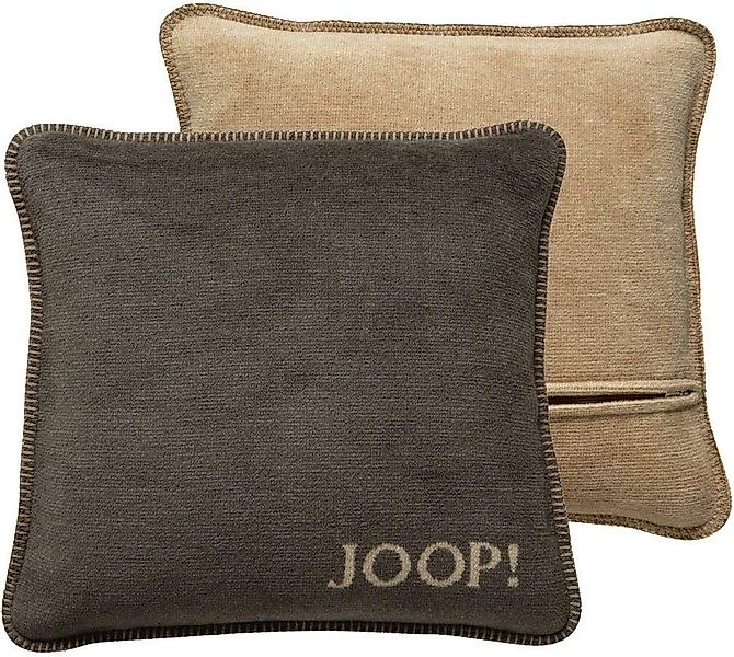 JOOP! Dekokissen JOOP! Melange-Doubleface Kissenhülle Kast.-Cash. günstig online kaufen