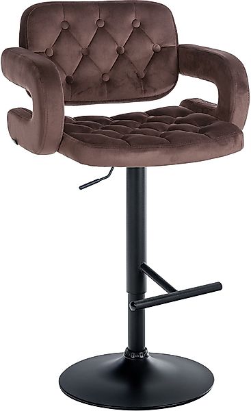 CLP Barhocker Dublin Samt, drehbar und günstig online kaufen