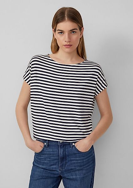 s.Oliver Muscleshirt T-Shirt Fließendes Jersey-Shirt mit günstig online kaufen