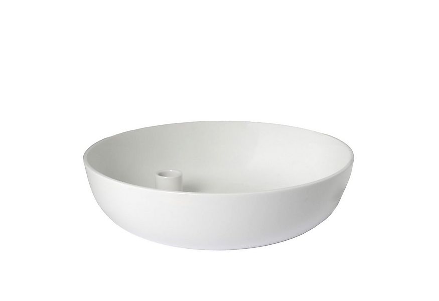 Storefactory Scandinavia Kerzenständer Kerzenhalter LIDATORP XL weiß glänze günstig online kaufen