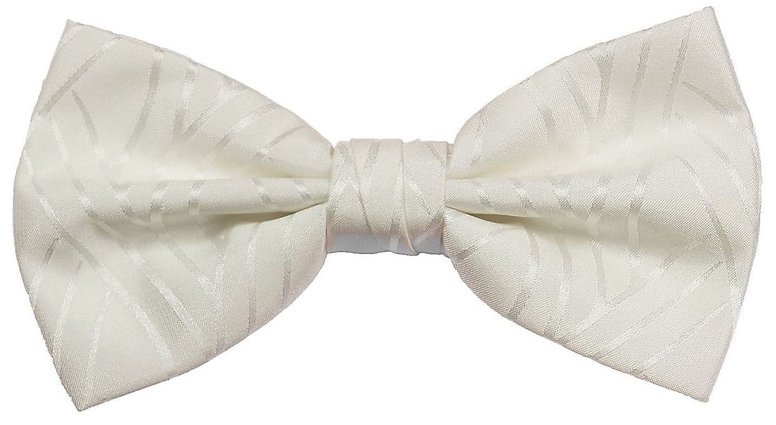 Paul Malone Fliege Herren Schleife modern elegant ivory gestreift Hochzeit günstig online kaufen