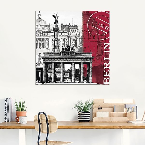 Artland Wandbild »Berlin I«, Gebäude, (1 St.), als Alubild, Outdoorbild, Le günstig online kaufen