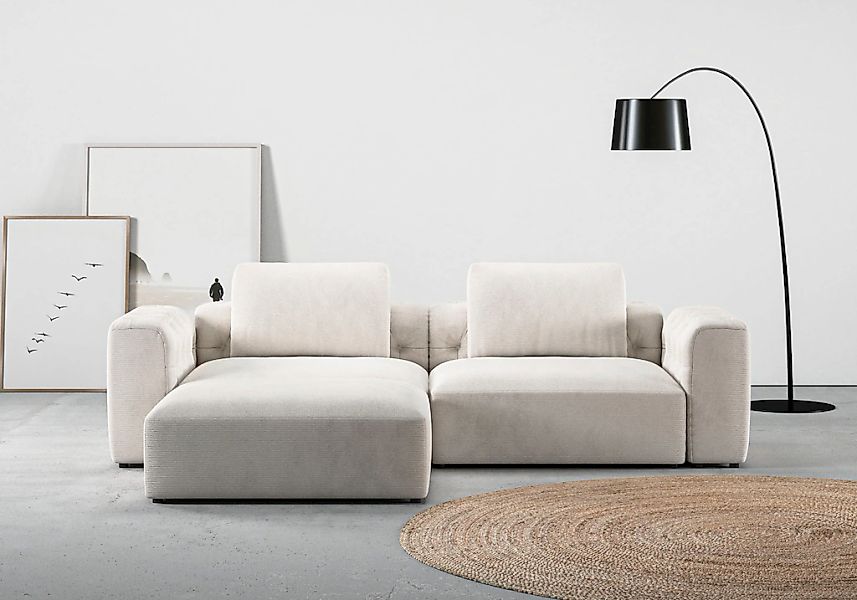 Home affaire Ecksofa "Cushid L-Form" Modulset, bestehend aus 3 Teilen günstig online kaufen