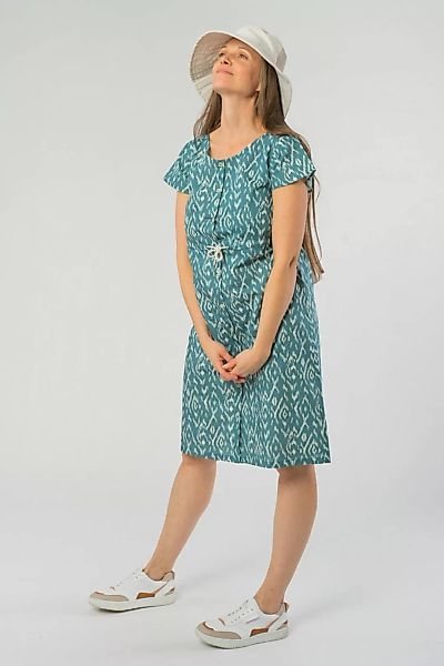 Ikatty Linen Kleid aus Leinen & Bio Baumwolle günstig online kaufen