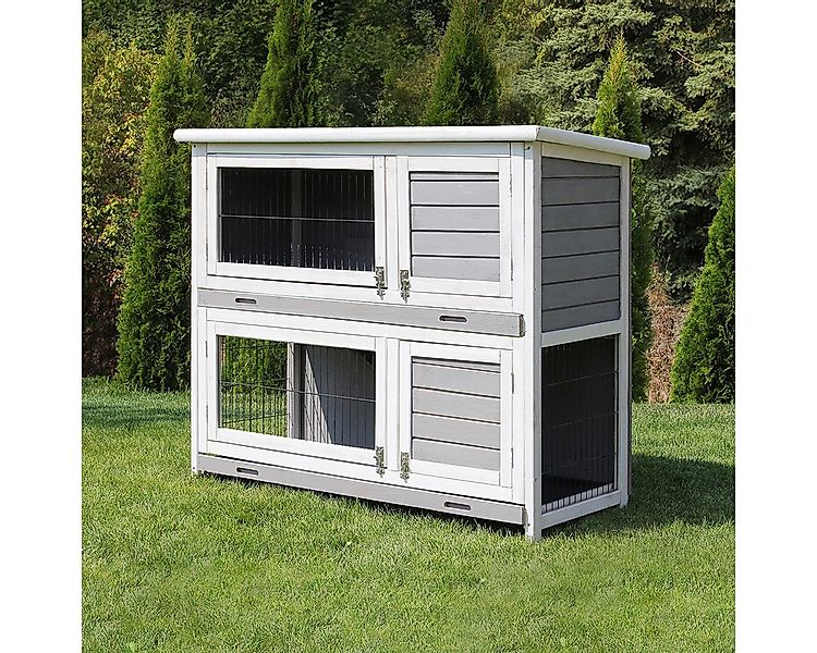 My Animal Kleintierstall XXL Hasenstall MH-20 - 2 Etagen - Wetterbeständig, günstig online kaufen